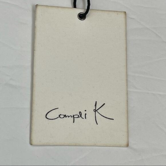 Compli K Sheer Black Party Event Date Night Quiet Luxury Dress NWT Size S - Picture 10 of 14